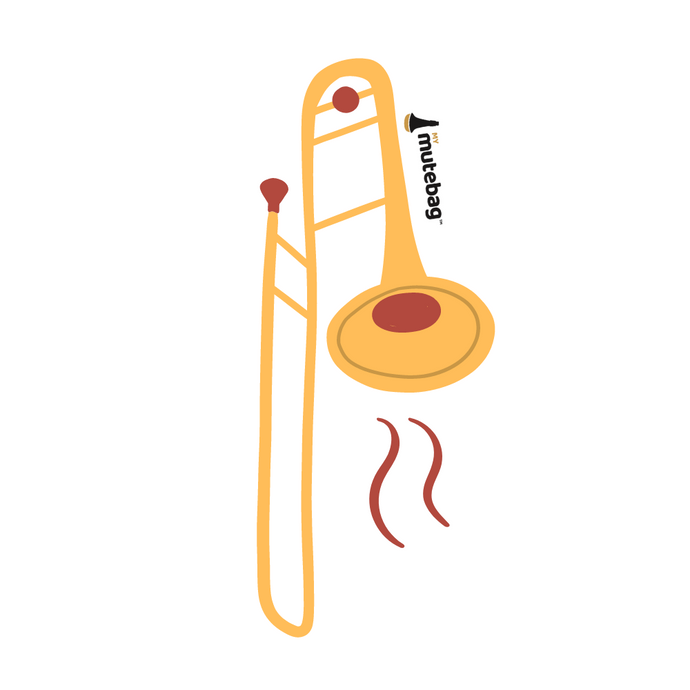 Jazz Trombone keychain