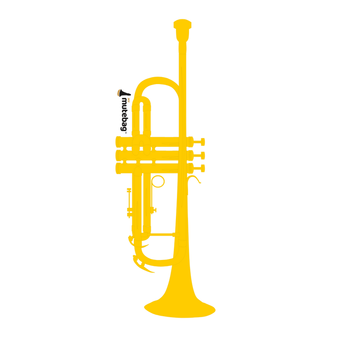 Trumpet keychain